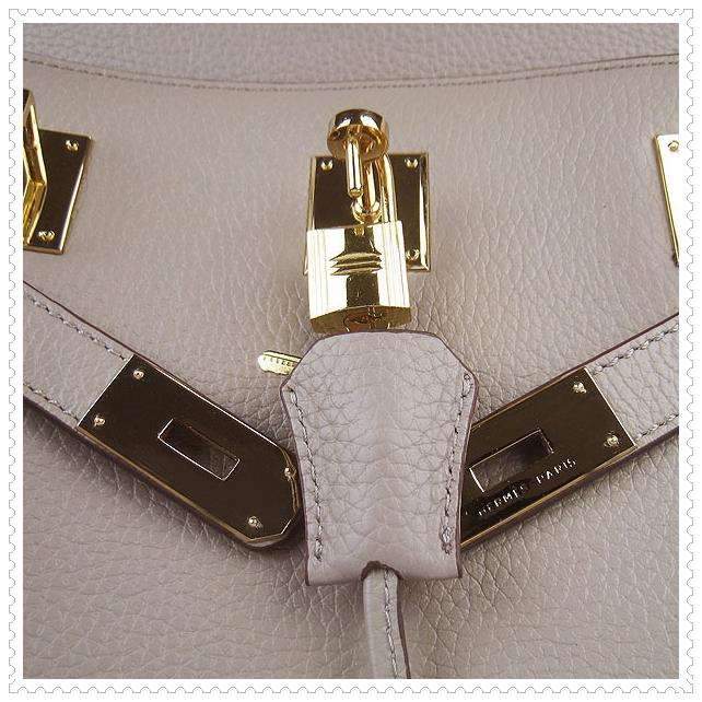 Hermes Jypsiere shoulder bag beige with gold hardware - Click Image to Close